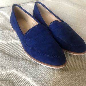 Nine West Oxford shoes Navy Blue NEW size 6